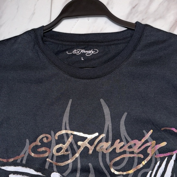 Men’s Large Ed Hardy T-Shirt - Picture 2 of 3